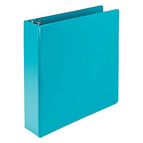 Samsill Earth’s Choice Biobased Durable 3 Ring Binders, Fashion Clear View 2 Inch Binders, Up to 25% Plant Based Plastic, Assorted 4 Pack (MP48669)