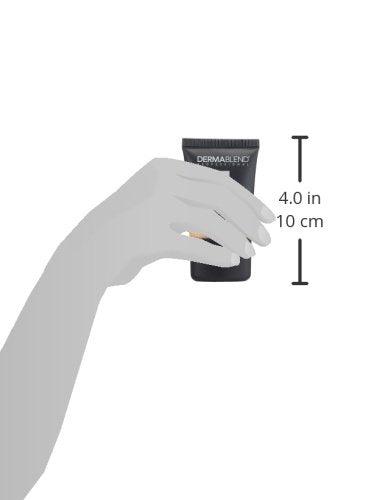Dermablend Smooth Liquid Camo Medium to High Coverage Foundation Makeup with SPF 25, 30N Camel, 1 fl. oz.