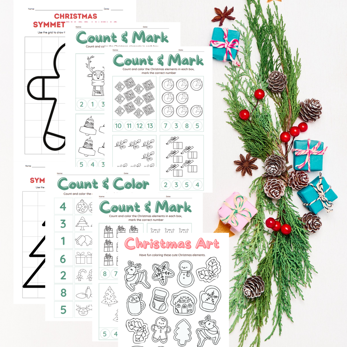 Done For You Holiday Bundle - Printables Relax Your Way Through the Holidays