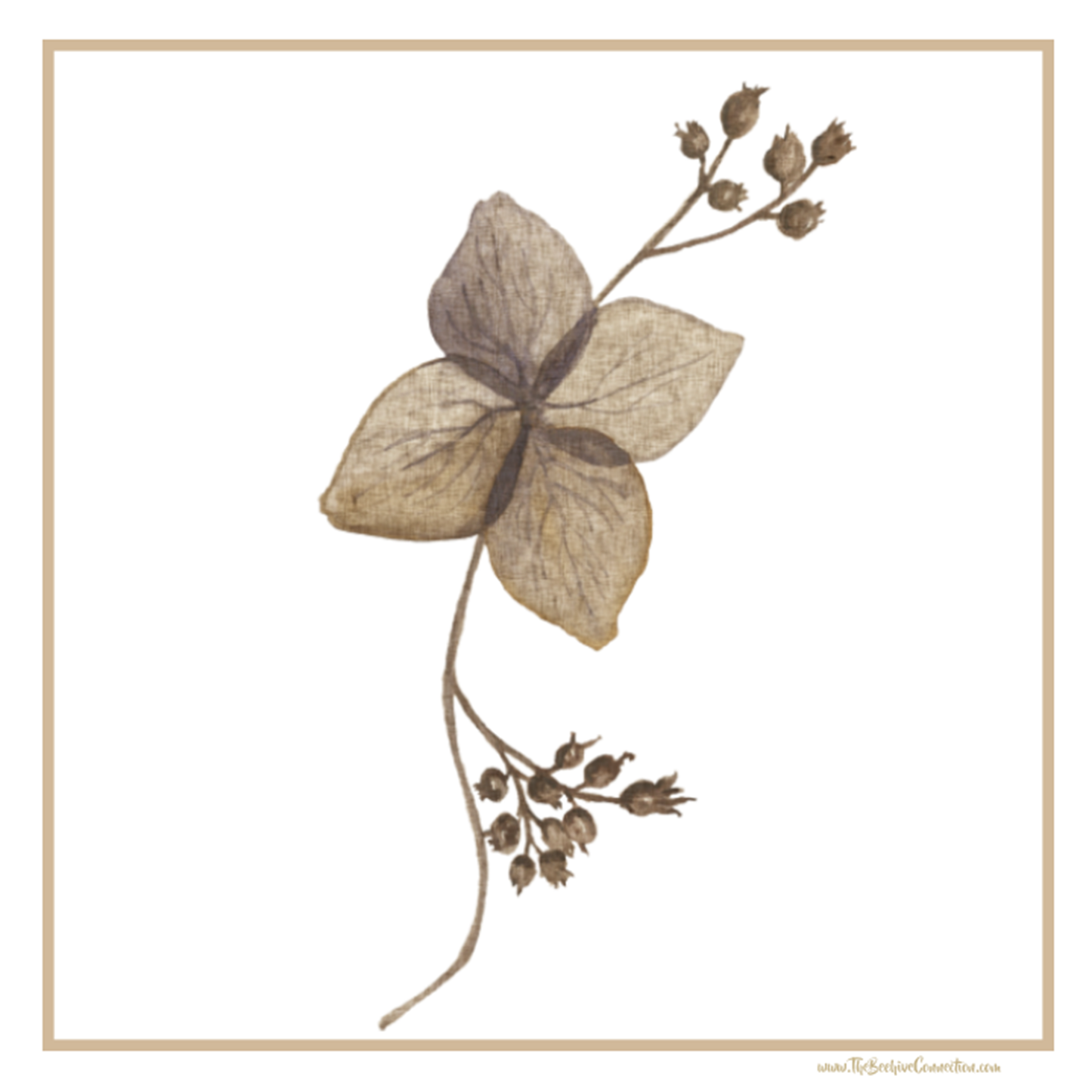 4 Watercolor Wall Art Printables 10X10 Inch