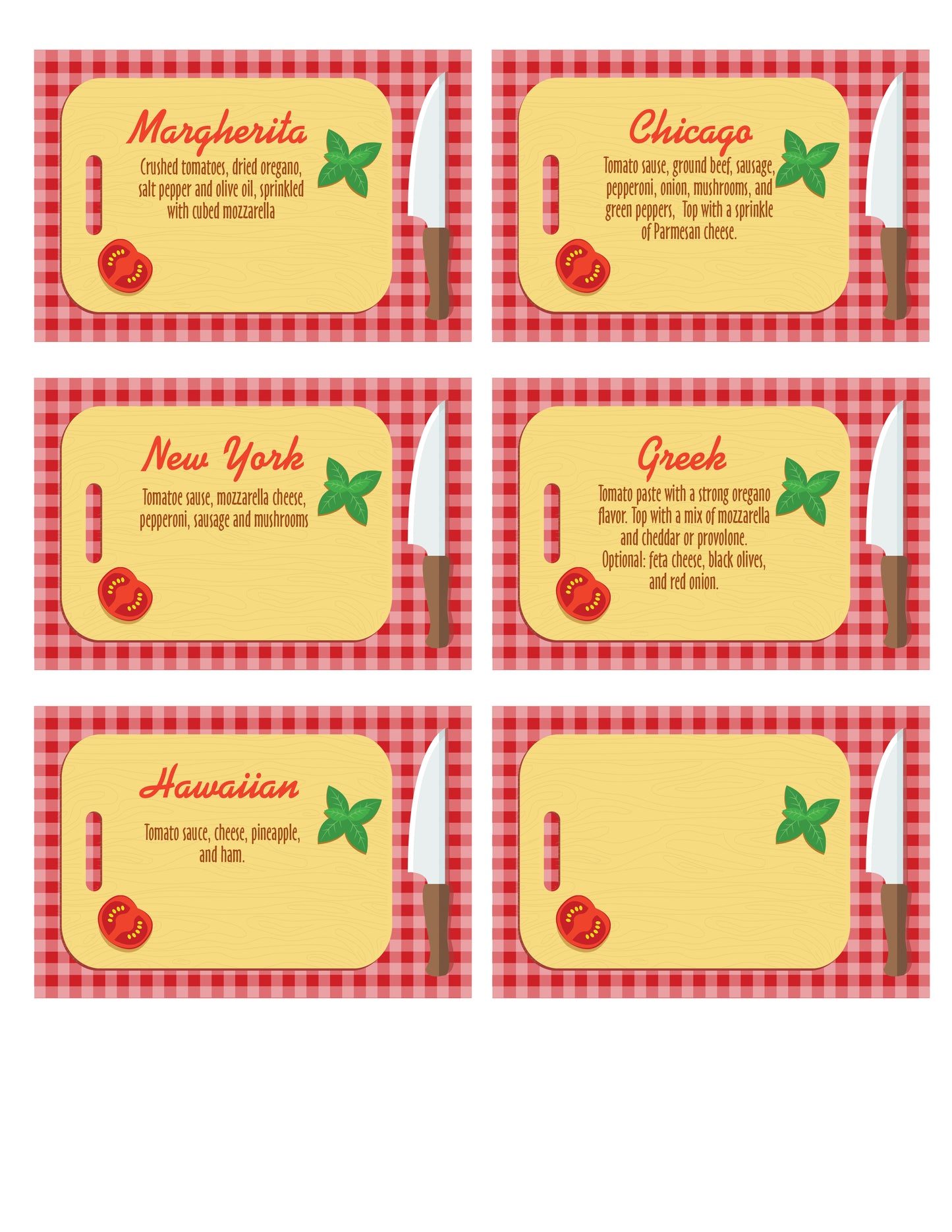 Editable - Pizza Party Family Night Bundle With Invite, Recipe Cards, and Thank You Card