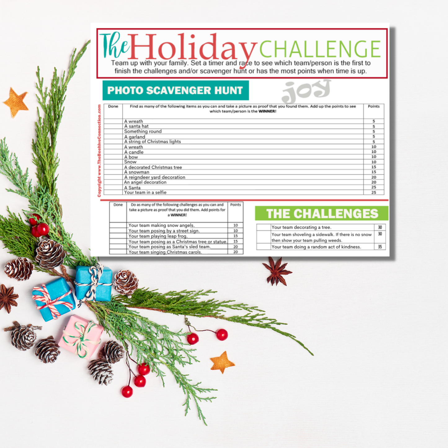 Done For You Holiday Bundle - Printables Relax Your Way Through the Holidays