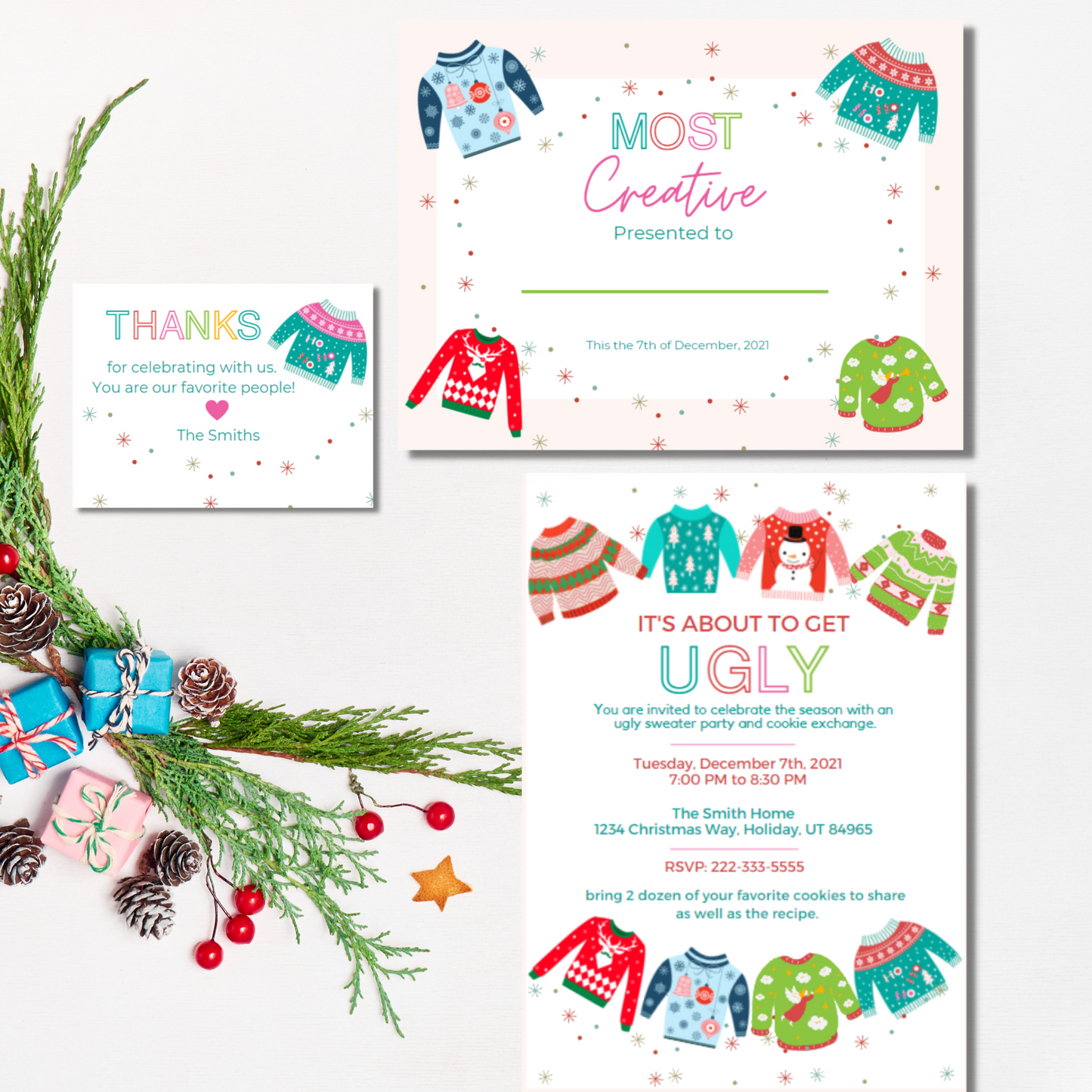 Done For You Holiday Bundle - Printables Relax Your Way Through the Holidays