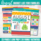 August Bucket List for Families