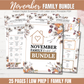 November Bucket List Bundle for Families