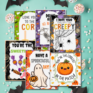 Halloween Lunch Box Notes