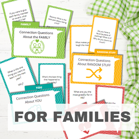 Image of Families Connection Questions - Printable Conversation Starters for Families