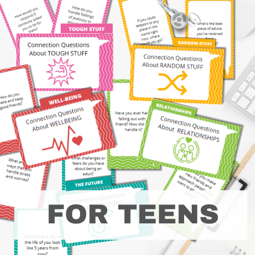 Teens Connection Questions - Printable Conversation Starters for Teens ...