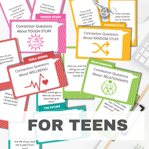 Image of Teens Connection Questions - Printable Conversation Starters for Teens