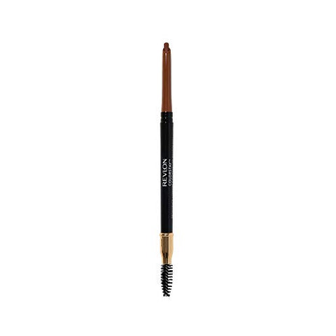 Image of Revlon ColorStay Eyebrow Pencil with Spoolie Brush, Waterproof, Longwearing, Angled Tip Applicator, 215 Auburn, 0.012 oz