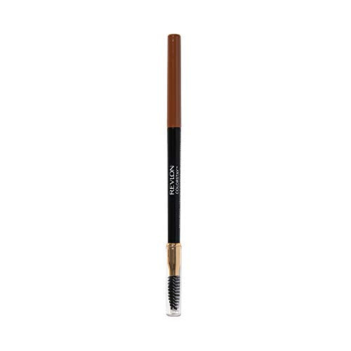 Revlon ColorStay Eyebrow Pencil with Spoolie Brush, Waterproof, Longwearing, Angled Tip Applicator, 215 Auburn, 0.012 oz