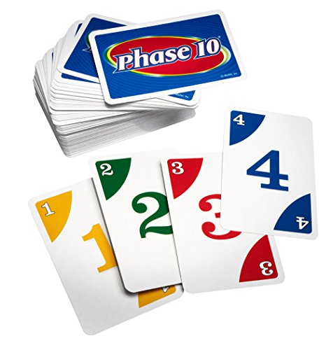 Phase 10 Card Game Styles May Vary