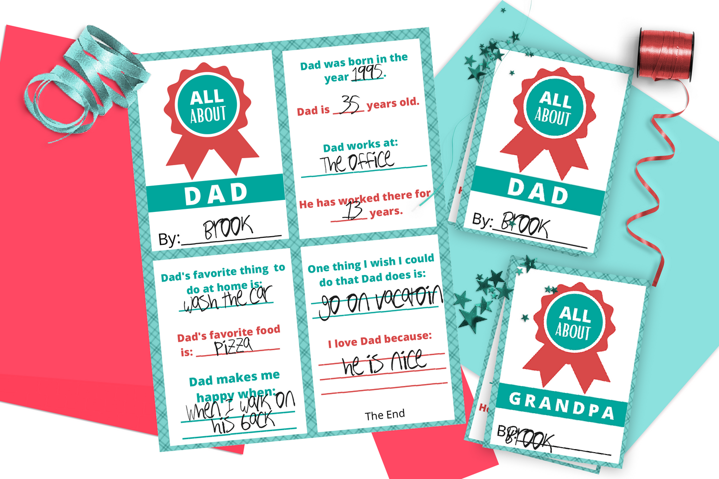 Best Dad Ever! Printable Bundle