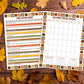 Fall Family Meeting Planner - Printable