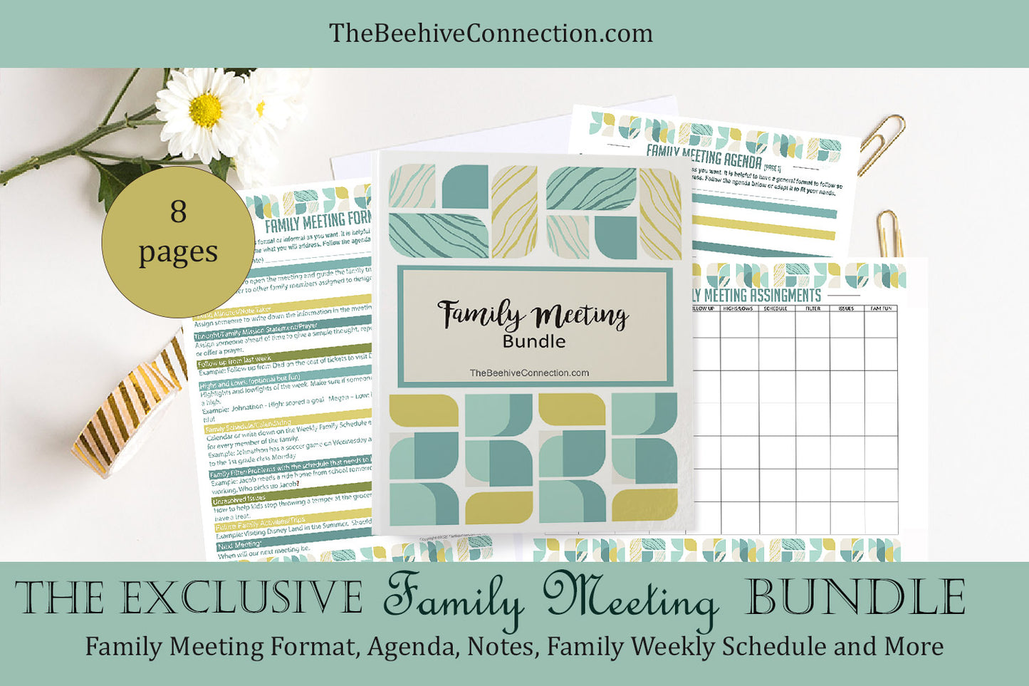 Exclusive Family Meeting Planner Bundle