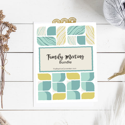 Exclusive Family Meeting Planner Bundle