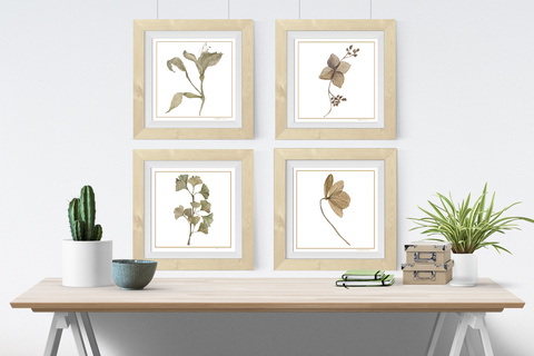 Image of 6 Watercolor Wall Art Printables 10X10 Inch