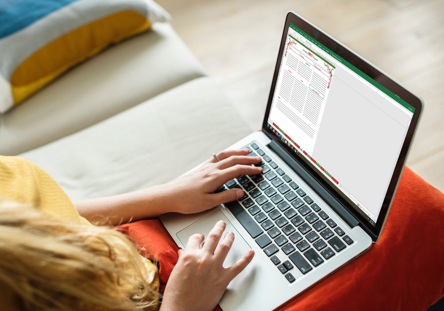 Digital Holiday Planner Spreadsheets