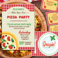 Editable - Pizza Party Family Night Bundle