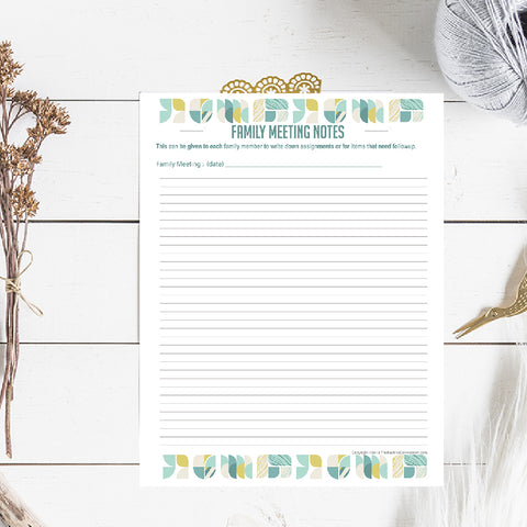 Image of The Exclusive Family Meeting Planner Bundle